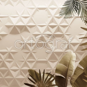 Изображение #32623 Geometric jungle sepia фотообои