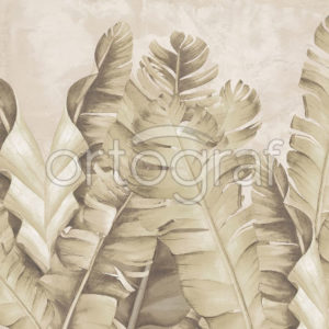 Изображение #32701 Banana leaves sepia фотообои