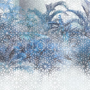 Изображение #32726 Kaleidoscope blue фотообои