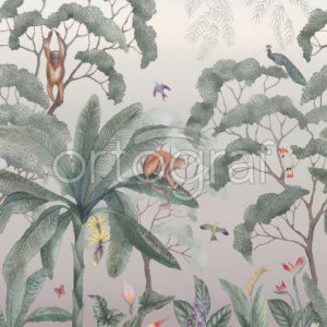 Изображение #32756 Tropical paradise gray фотообои
