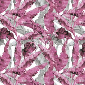 Изображение #32770 Banana leaves pink фотообои