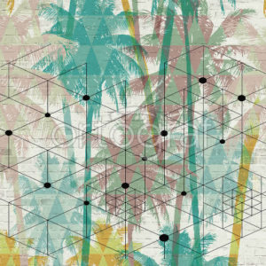Изображение #32772 Jungle geometry фотообои