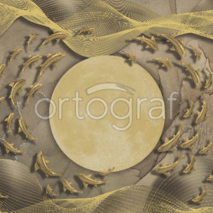 Изображение #34569 Golden waves фотообои