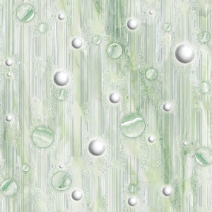 ИЗОБРАЖЕНИЕ #33986 BUBBLES GREEN фотообои