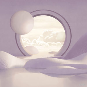 ИЗОБРАЖЕНИЕ #34813 LILAC PORTHOLE IN SPACE фотообои