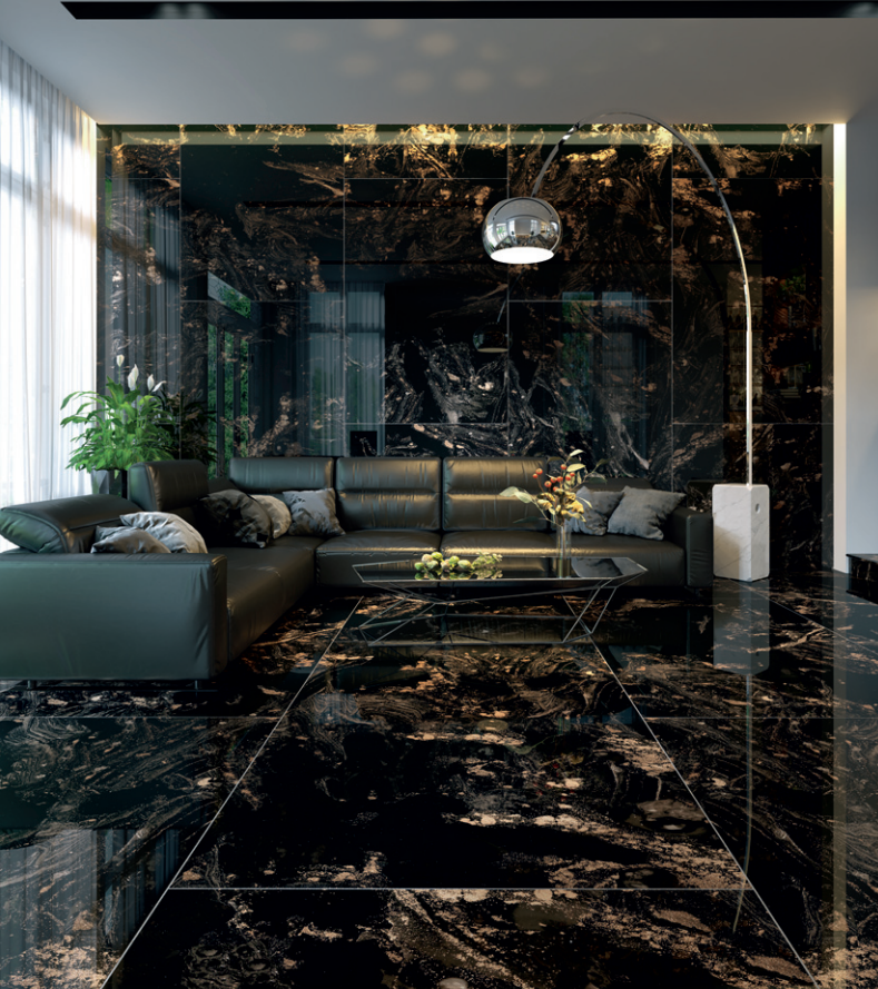 Magnifique Black керамогранит хабаровск