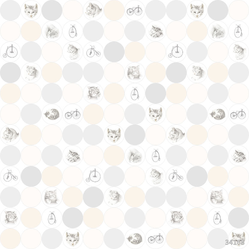 ИЗОБРАЖЕНИЕ #34168 KITTENS фотообои