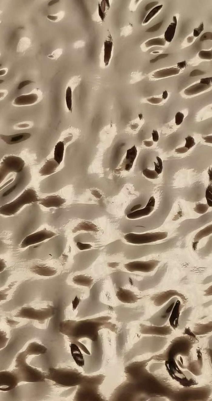 Панель из КМ Relief gold/Рельеф золотой 1100*2800*8